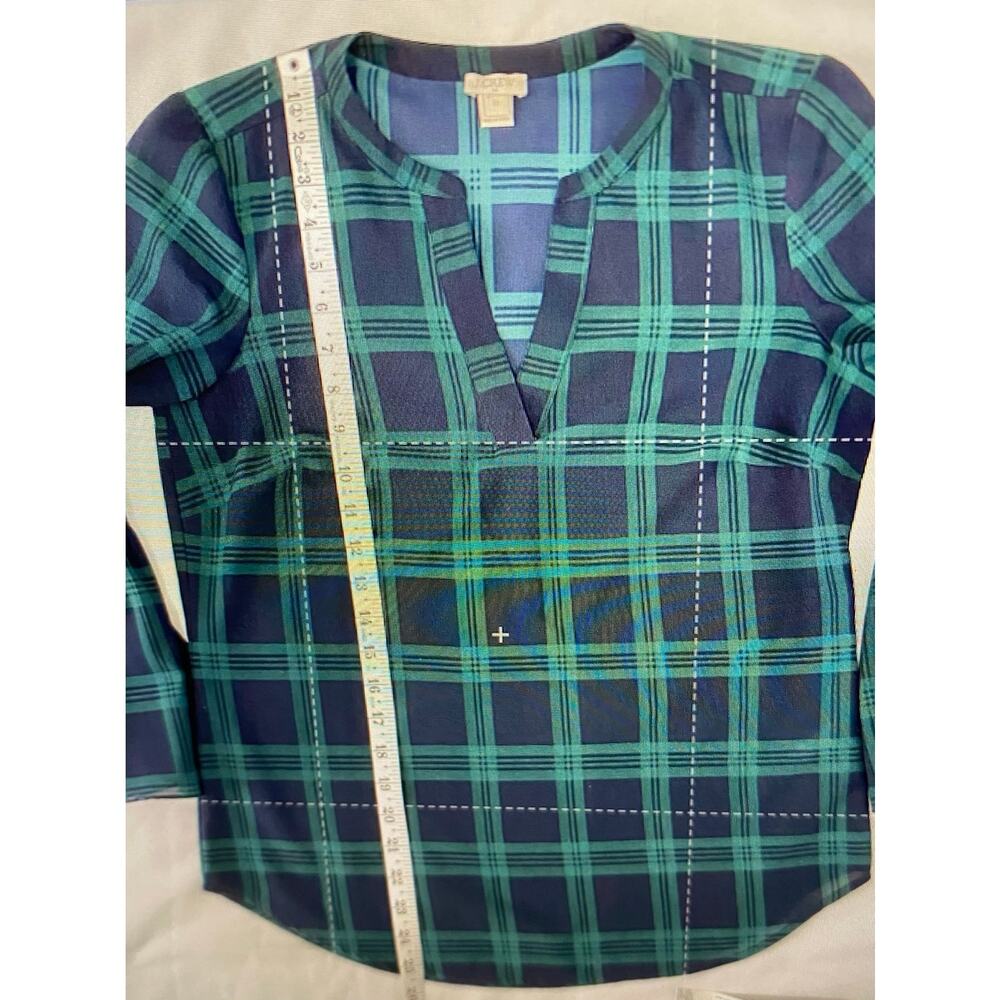 J. Crew Blouses Lot of 2 Women Size XS Long Sleeve Light Weight - Picture 8 of 10